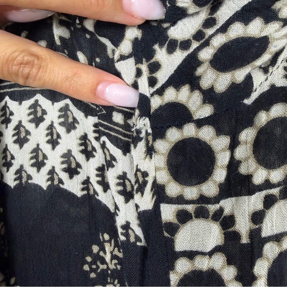 RAGA Black & Cream Boho Maxi Dress - Picture 11 of 12